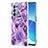 Coque Silicone Motif Fantaisie Souple Couleur Unie Etui Housse Y01B pour Oppo Reno6 Pro 5G Petit