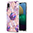 Coque Silicone Motif Fantaisie Souple Couleur Unie Etui Housse Y01B pour Samsung Galaxy A02 Petit