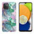 Coque Silicone Motif Fantaisie Souple Couleur Unie Etui Housse Y01B pour Samsung Galaxy A03 Petit