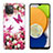 Coque Silicone Motif Fantaisie Souple Couleur Unie Etui Housse Y01B pour Samsung Galaxy A03 Petit