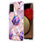 Coque Silicone Motif Fantaisie Souple Couleur Unie Etui Housse Y01B pour Samsung Galaxy A03s Petit