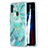 Coque Silicone Motif Fantaisie Souple Couleur Unie Etui Housse Y01B pour Samsung Galaxy A11 Pastel Vert