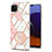 Coque Silicone Motif Fantaisie Souple Couleur Unie Etui Housse Y01B pour Samsung Galaxy A22 5G Rose