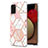 Coque Silicone Motif Fantaisie Souple Couleur Unie Etui Housse Y01B pour Samsung Galaxy M02s Rose