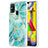 Coque Silicone Motif Fantaisie Souple Couleur Unie Etui Housse Y01B pour Samsung Galaxy M21s Pastel Vert