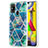 Coque Silicone Motif Fantaisie Souple Couleur Unie Etui Housse Y01B pour Samsung Galaxy M21s Petit