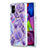 Coque Silicone Motif Fantaisie Souple Couleur Unie Etui Housse Y01B pour Samsung Galaxy M51 Petit