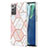 Coque Silicone Motif Fantaisie Souple Couleur Unie Etui Housse Y01B pour Samsung Galaxy Note 20 5G Petit