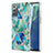 Coque Silicone Motif Fantaisie Souple Couleur Unie Etui Housse Y01B pour Samsung Galaxy Note 20 5G Petit