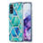 Coque Silicone Motif Fantaisie Souple Couleur Unie Etui Housse Y01B pour Samsung Galaxy S20 5G Vert