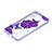 Coque Silicone Motif Fantaisie Souple Couleur Unie Etui Housse Y01X pour Samsung Galaxy A03 Core Violet