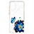 Coque Silicone Motif Fantaisie Souple Couleur Unie Etui Housse Y01X pour Samsung Galaxy S20 Plus 5G Bleu