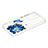 Coque Silicone Motif Fantaisie Souple Couleur Unie Etui Housse Y01X pour Samsung Galaxy S20 Ultra Bleu