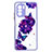 Coque Silicone Motif Fantaisie Souple Couleur Unie Etui Housse Y01X pour Xiaomi Mi 11i 5G Violet