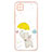 Coque Silicone Motif Fantaisie Souple Couleur Unie Etui Housse Y01X pour Xiaomi POCO C3 Jaune