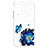 Coque Silicone Motif Fantaisie Souple Couleur Unie Etui Housse Y01X pour Xiaomi Redmi 9 Power Bleu