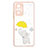 Coque Silicone Motif Fantaisie Souple Couleur Unie Etui Housse Y01X pour Xiaomi Redmi Note 10 Pro Max Petit