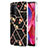 Coque Silicone Motif Fantaisie Souple Couleur Unie Etui Housse Y02B pour OnePlus Nord N200 5G Noir