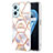 Coque Silicone Motif Fantaisie Souple Couleur Unie Etui Housse Y02B pour Oppo A96 4G Gris