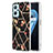 Coque Silicone Motif Fantaisie Souple Couleur Unie Etui Housse Y02B pour Oppo A96 4G Noir