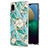 Coque Silicone Motif Fantaisie Souple Couleur Unie Etui Housse Y02B pour Samsung Galaxy A02 Petit