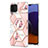Coque Silicone Motif Fantaisie Souple Couleur Unie Etui Housse Y02B pour Samsung Galaxy A22 4G Petit