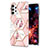 Coque Silicone Motif Fantaisie Souple Couleur Unie Etui Housse Y02B pour Samsung Galaxy A32 4G Rose