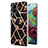 Coque Silicone Motif Fantaisie Souple Couleur Unie Etui Housse Y02B pour Samsung Galaxy A71 4G A715 Noir