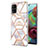 Coque Silicone Motif Fantaisie Souple Couleur Unie Etui Housse Y02B pour Samsung Galaxy A71 4G A715 Petit