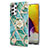 Coque Silicone Motif Fantaisie Souple Couleur Unie Etui Housse Y02B pour Samsung Galaxy A72 4G Vert