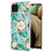 Coque Silicone Motif Fantaisie Souple Couleur Unie Etui Housse Y02B pour Samsung Galaxy F12 Vert