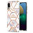 Coque Silicone Motif Fantaisie Souple Couleur Unie Etui Housse Y02B pour Samsung Galaxy M02 Petit