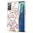 Coque Silicone Motif Fantaisie Souple Couleur Unie Etui Housse Y02B pour Samsung Galaxy Note 20 5G Petit