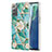 Coque Silicone Motif Fantaisie Souple Couleur Unie Etui Housse Y02B pour Samsung Galaxy Note 20 5G Vert