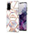 Coque Silicone Motif Fantaisie Souple Couleur Unie Etui Housse Y02B pour Samsung Galaxy S20 5G Gris