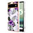 Coque Silicone Motif Fantaisie Souple Couleur Unie Etui Housse Y03B pour Google Pixel 6a 5G Violet