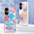 Coque Silicone Motif Fantaisie Souple Couleur Unie Etui Housse Y03B pour Huawei Honor X7 Petit