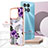 Coque Silicone Motif Fantaisie Souple Couleur Unie Etui Housse Y03B pour Huawei Honor X8a 4G Petit