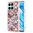 Coque Silicone Motif Fantaisie Souple Couleur Unie Etui Housse Y03B pour Huawei Honor X8a 4G Petit