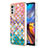 Coque Silicone Motif Fantaisie Souple Couleur Unie Etui Housse Y03B pour Motorola Moto E32 Petit