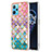 Coque Silicone Motif Fantaisie Souple Couleur Unie Etui Housse Y03B pour Realme 9 5G Colorful