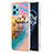 Coque Silicone Motif Fantaisie Souple Couleur Unie Etui Housse Y03B pour Realme 9 Pro 5G Petit