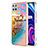 Coque Silicone Motif Fantaisie Souple Couleur Unie Etui Housse Y03B pour Realme C25Y India Mixte