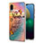 Coque Silicone Motif Fantaisie Souple Couleur Unie Etui Housse Y03B pour Samsung Galaxy A02 Petit