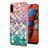 Coque Silicone Motif Fantaisie Souple Couleur Unie Etui Housse Y03B pour Samsung Galaxy A11 Colorful