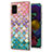 Coque Silicone Motif Fantaisie Souple Couleur Unie Etui Housse Y03B pour Samsung Galaxy A51 5G Colorful