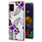 Coque Silicone Motif Fantaisie Souple Couleur Unie Etui Housse Y03B pour Samsung Galaxy A51 5G Petit