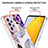 Coque Silicone Motif Fantaisie Souple Couleur Unie Etui Housse Y03B pour Samsung Galaxy A73 5G Petit
