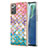 Coque Silicone Motif Fantaisie Souple Couleur Unie Etui Housse Y03B pour Samsung Galaxy Note 20 5G Petit