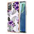 Coque Silicone Motif Fantaisie Souple Couleur Unie Etui Housse Y03B pour Samsung Galaxy Note 20 5G Petit